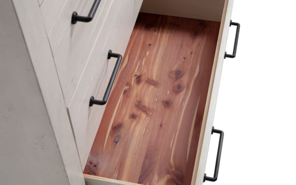 Montana White 5 Drawer Chest