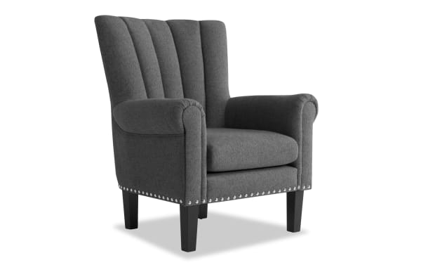 Scarlett Black Accent Chair