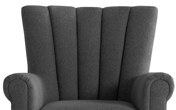 Scarlett Black Accent Chair