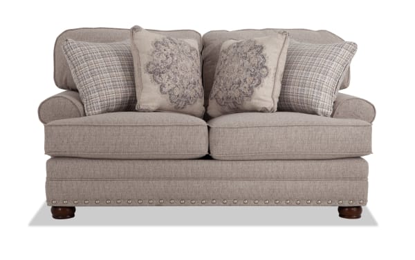 Charleston Beige 66'' Loveseat