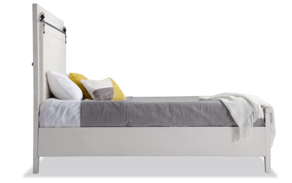 Montana 4 Piece Queen White Storage Platform Bedroom Set