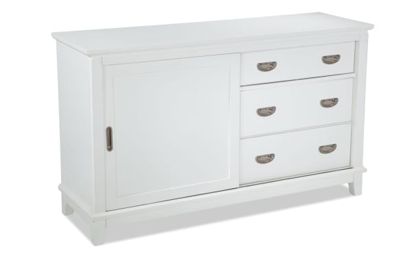 Chadwick White 3 Drawer Dresser