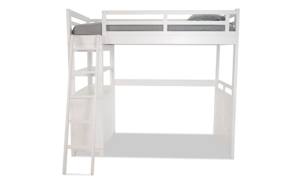 Chadwick Twin White Loft Bed