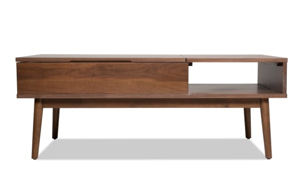 Bettie Walnut Lift-Top Storage Coffee & 2 End Table Set