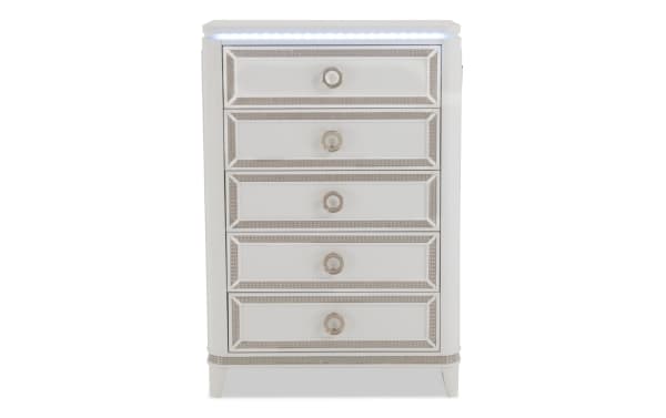 Glitz 5 Drawer Chest