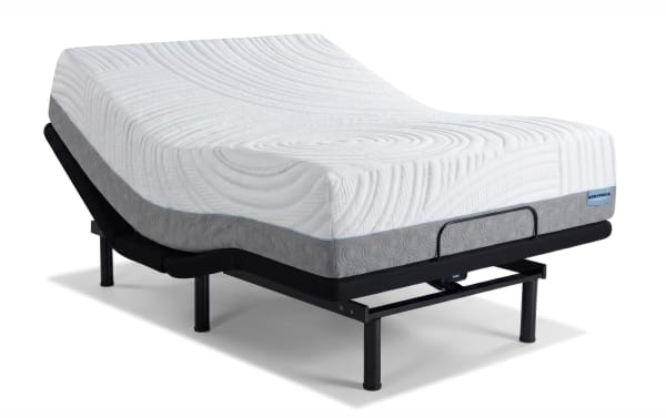 Power Bob Elite Base with Twilight 15.5'' Queen Firm Mattress