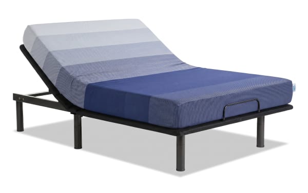 Power Bob Essential Base with Gem 8'' Queen Firm Mattress
