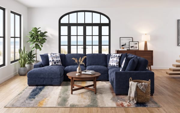 Playground 4 Piece Chaise Sectional