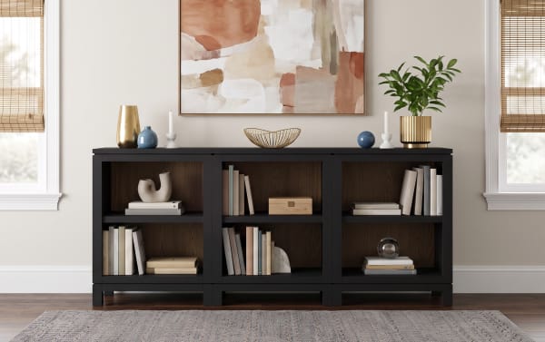 Build-A-Bob™ 3 Piece Open Shelf Fully Assembled Modular TV Stand