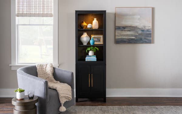 Build-A-Bob™ 2 Piece 2 Door 3 Shelf Bookcase