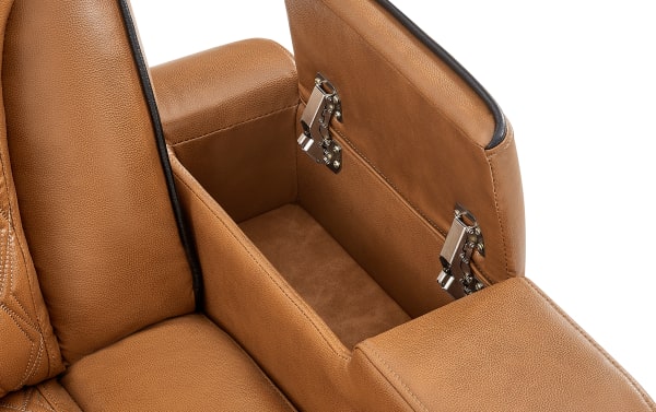 Cosmic Power Reclining 3 Piece Sectional with Power Headrest