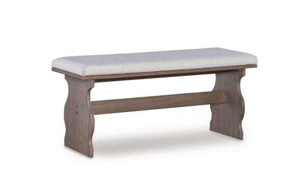 Sigrid Natural Upholstered Dining Nook with  Bench