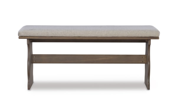 Sigrid Natural Upholstered Dining Nook with  Bench
