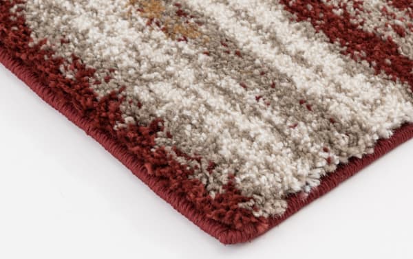 Bay 5' x 7' Red Abstract Rug