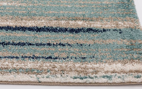 Bay 5' x 7' Blue Abstract Rug