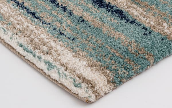 Bay 5' x 7' Blue Abstract Rug