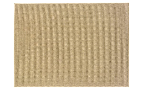 Saba 5' x 8' Buckwheat Solid Indoor/Outdoor Rug