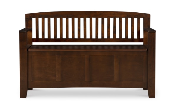 Sentney Walnut Storage Bench