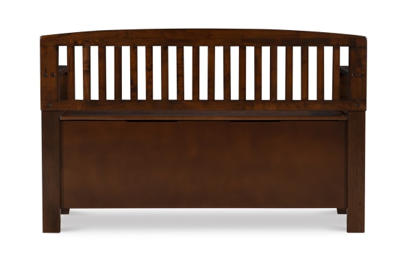 Sentney Walnut Storage Bench