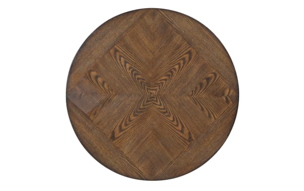 Judy Brown Round End Table