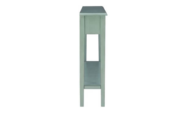 Donna 60'' Blue Storage Console Table