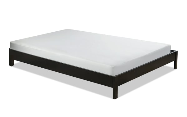 White Water Resistant Twin Foundation Protector with zippered closure, made of machine washable polyester fabric in a transitional style, designed to shield box springs from bed bugs, dust mites, and allergens with 6-sided protection.