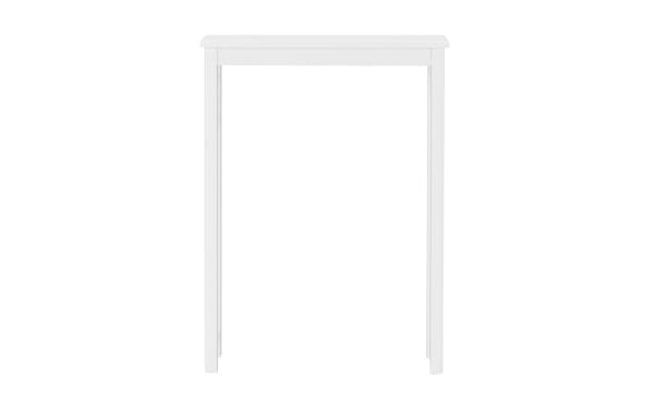 Austin 37'' white solid wood over-the-toilet bathroom shelf with pine solids and MDF, featuring gridwork detail for storage, transitional style.