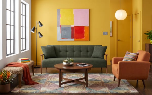 Bettie Avocado Futon