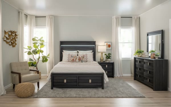 Echo 2 Drawer Nightstand