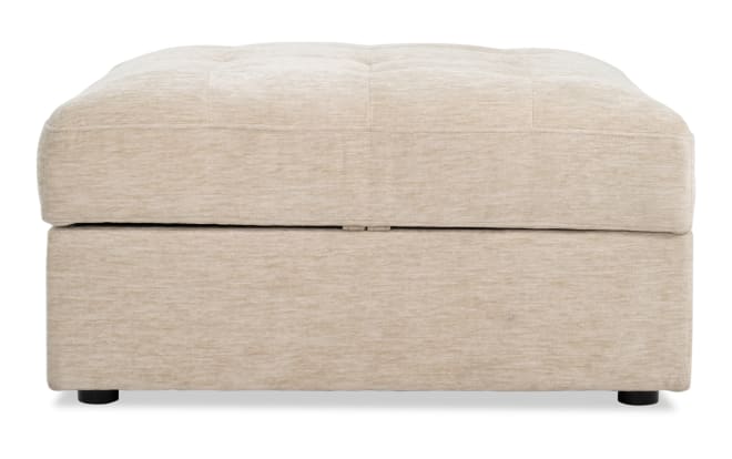 Modular Bob® Beige Storage Ottoman