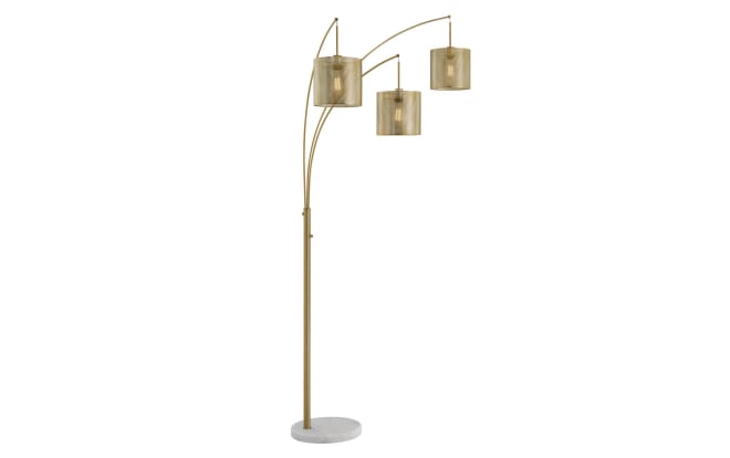 Celine Gold Arc Floor Lamp