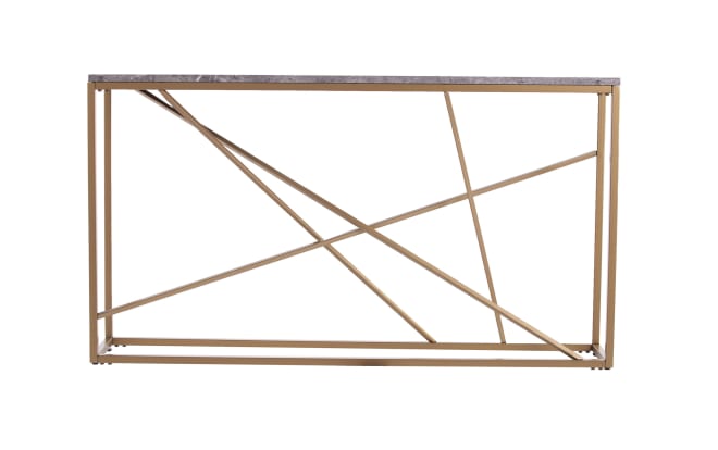 Alfie 52'' Gold Console Table
