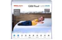 Mattress protector in the packaging