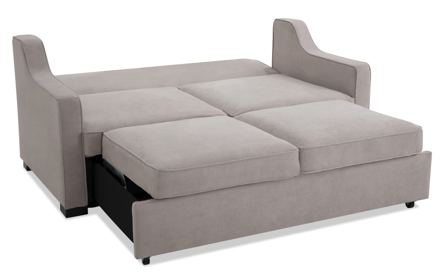 Bob O Pedic Taupe 73 Pop Up Sleeper Sofa