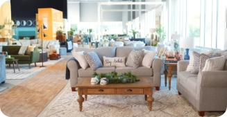 Bob's Furniture showroom