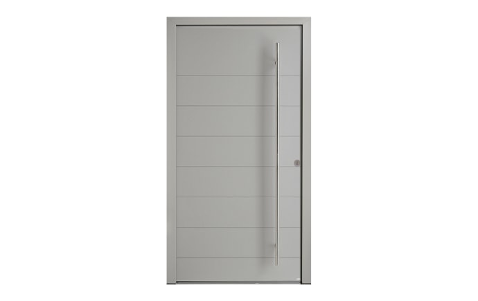 Porte d'entrée aluminium Phosphore