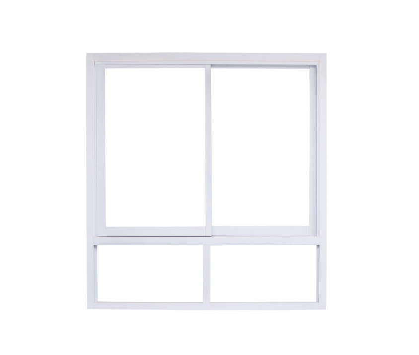 fenêtre aluminium 2 vantaux avec allège