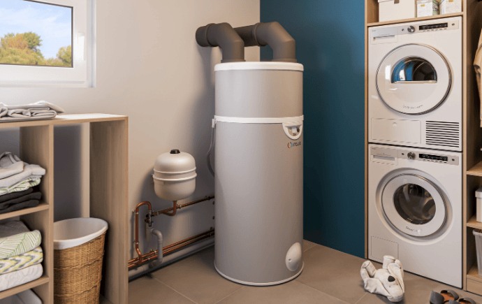 Chauffe-eau thermodynamique Edel Air Intuis ambiance