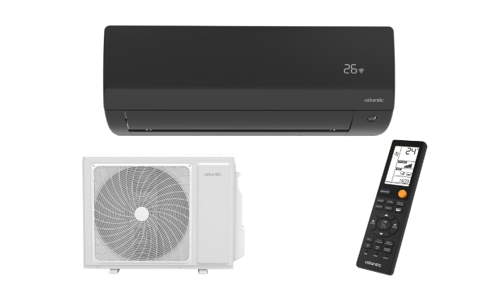 Climatisation réversible murao premium noir