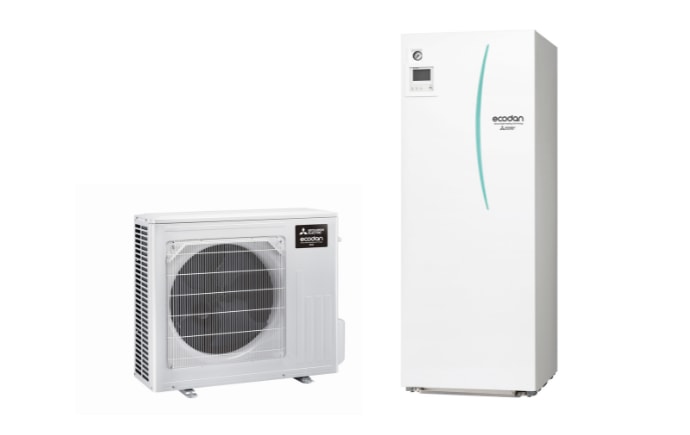 Pompe à chaleur air/eau Duo Eco Inverter + Hyper Heating par Mitsubishi