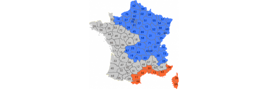 carte France primes cee