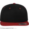 Classic Snapback 2-Tone Black/Red vorne