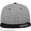 Classic Snapback 2-Tone h.Grey/Black vorne