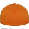 Flexfit Wooly Combed Orange hinten