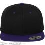 Classic Snapback 2-Tone Black/Purple