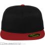 Premium 210 Fitted 2-Tone Black Red