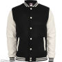 Oldschool College Jacket Black/White