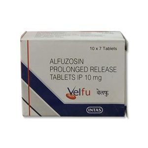 Velfu Alfuzosin 10 mg Tablet Velfu Alfuzosin 10 mg Tablet