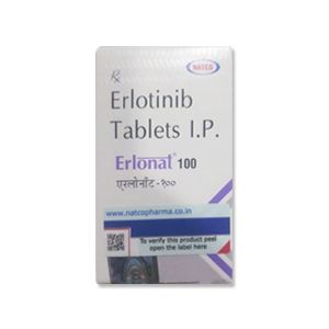 Erlonat 100 mg Erlotinib Tablet