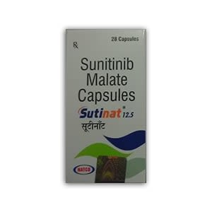 Sutinat 12.5 mg Sunitinib Capsule